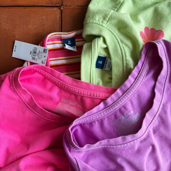 Girl’s Sz 8 Old Navy / Cat & Jack Spring / Summer T-Shirt Tank Top Bundle EUC - Picture 4 of 4